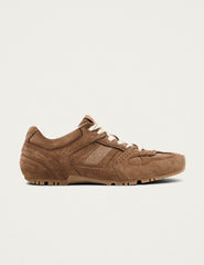 Alohas Süet Kahverengi Deri Sneakers