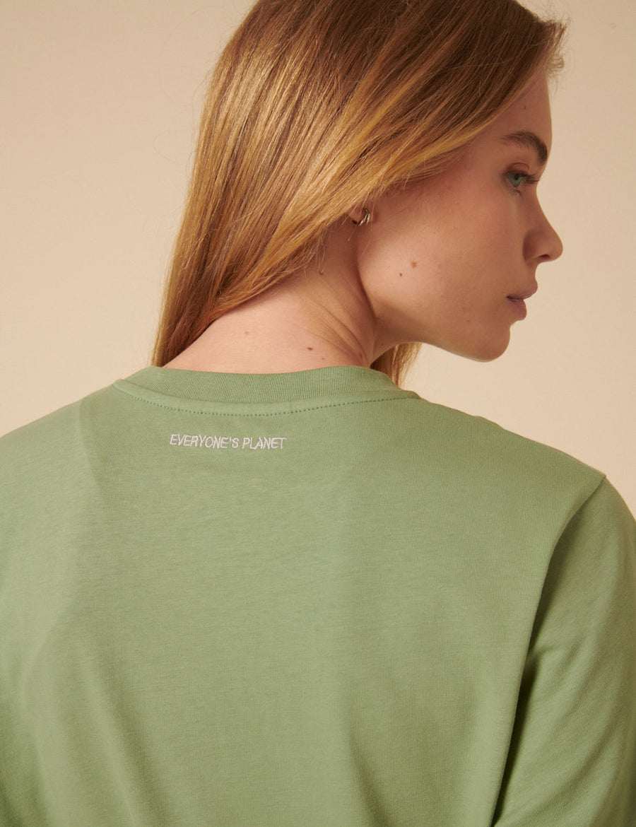 Yeşil Oversize Tişört