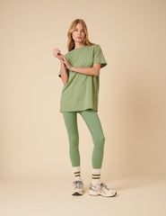 Yeşil Oversize Tişört