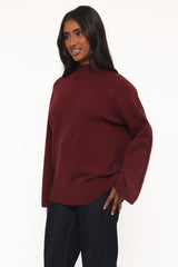 Gillian Bordo Ajurlu Oversize Kazak